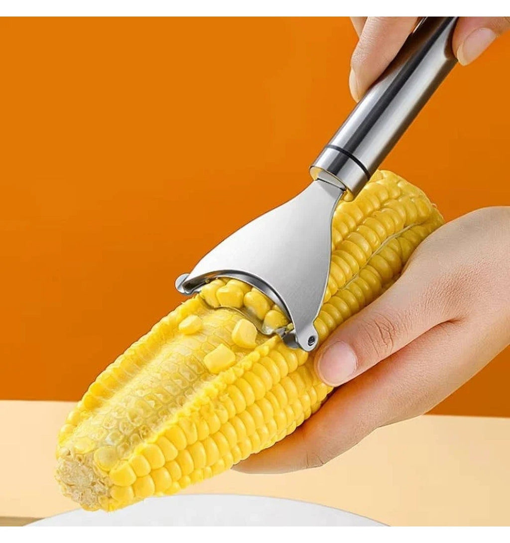 Corn Peeler: Takes Three To Four Rows At Once