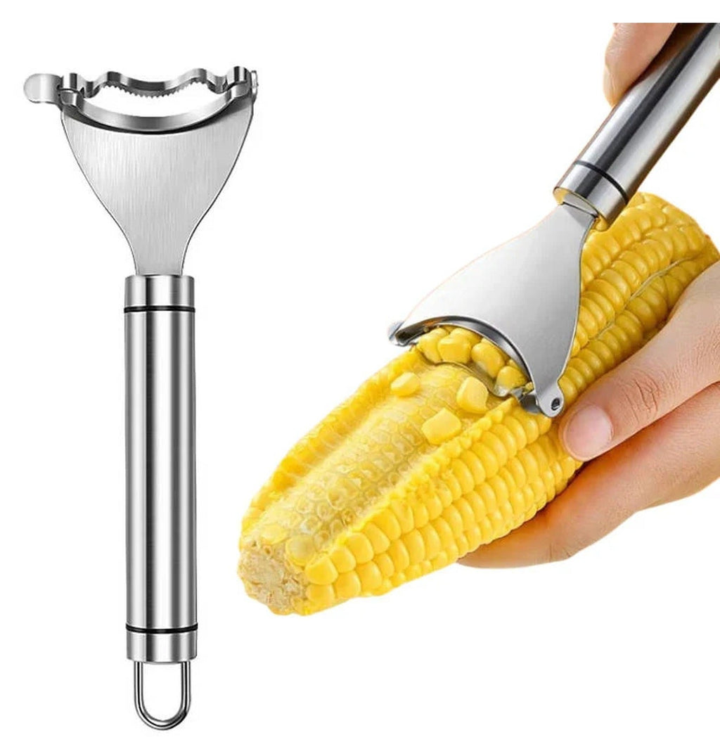 Corn Peeler: Takes Three To Four Rows At Once