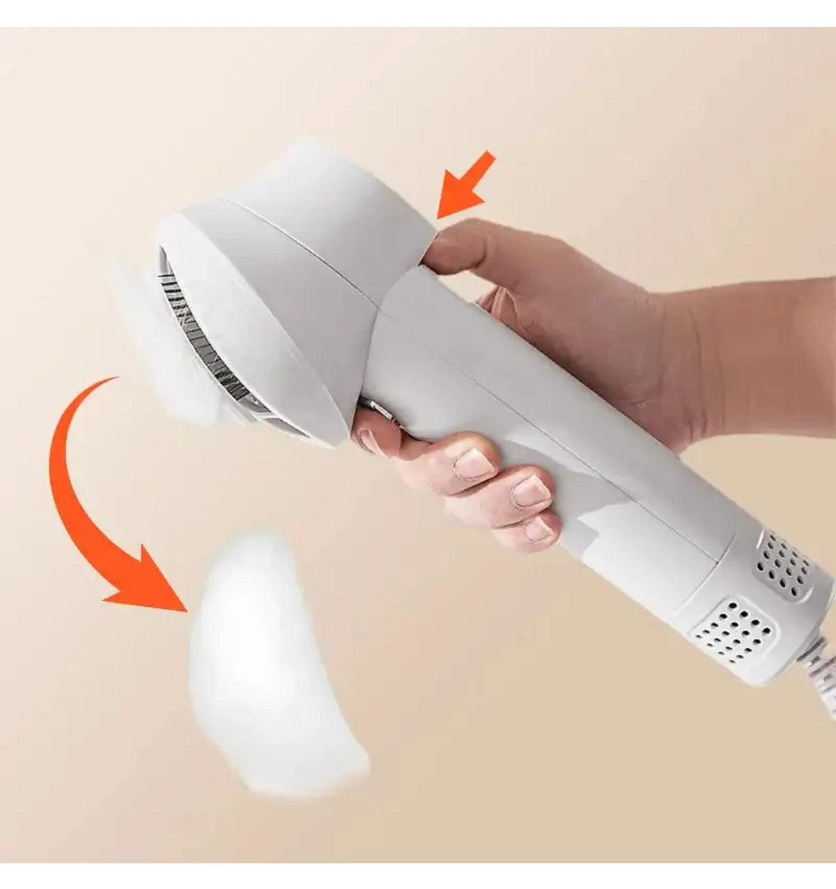 Dog Hair Dryer: Built-In Brush, LED Touch Control
