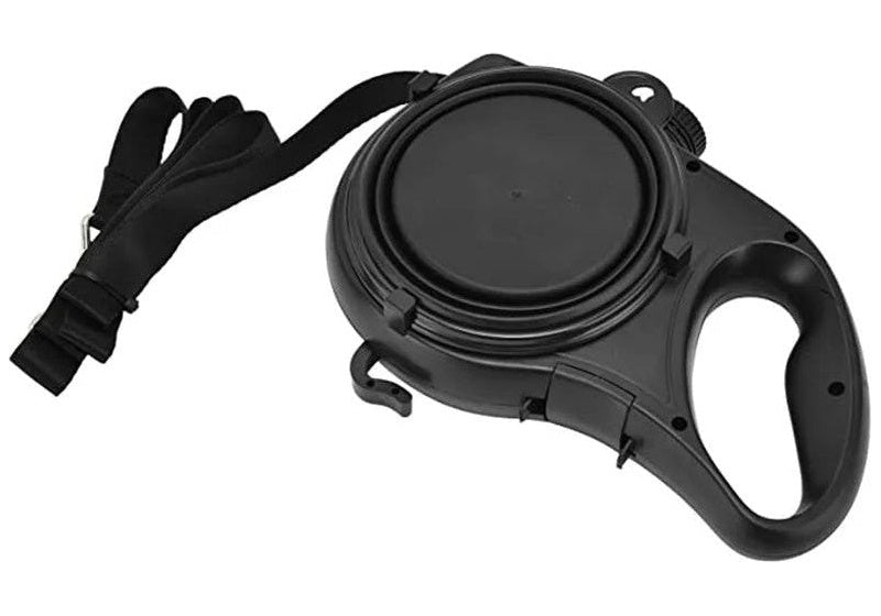 Dog Lead: Water Bottle, Folding Bowl, Bag Holder