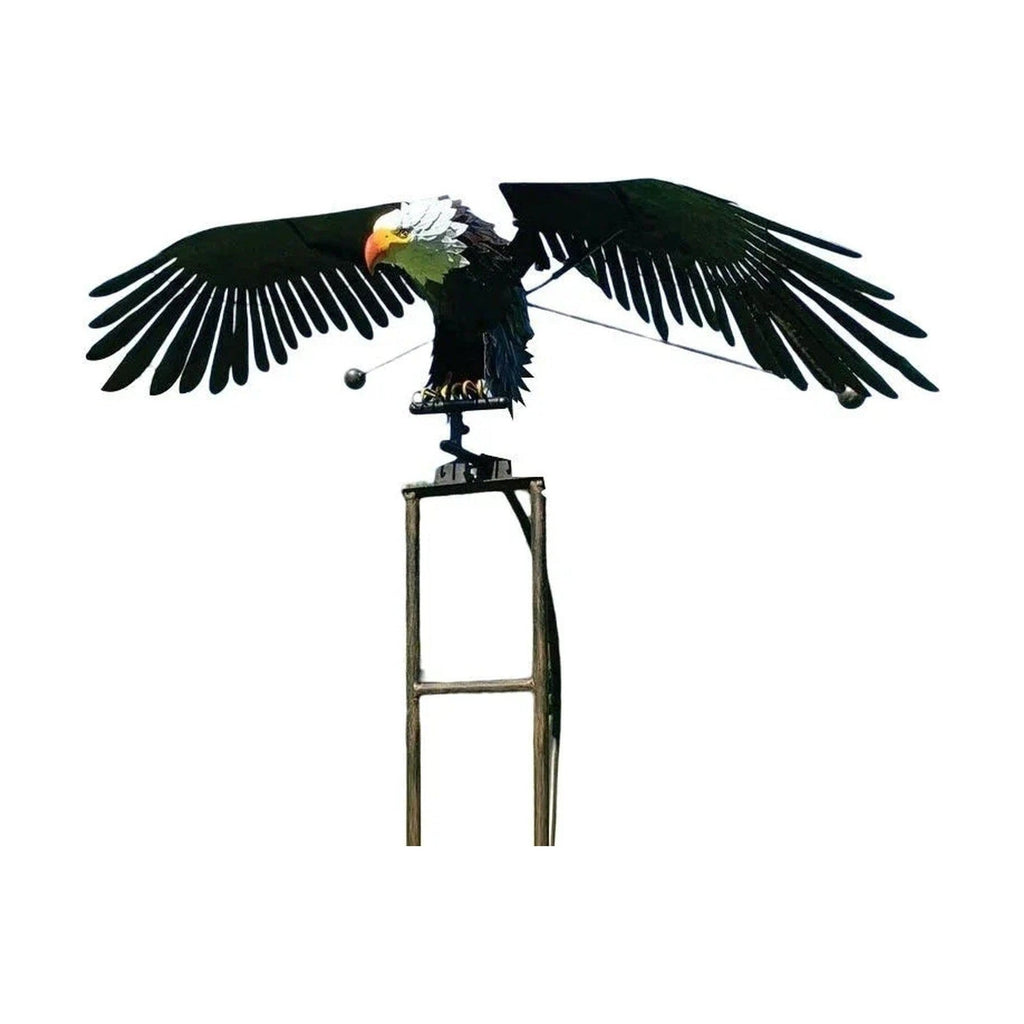 Garden Wind Sculpture: Bird Design, Ground Stake
