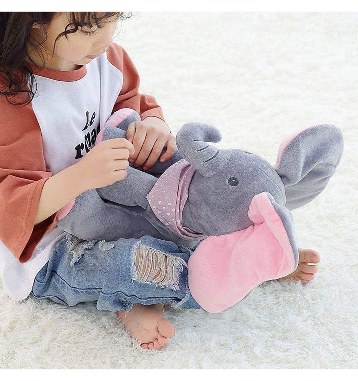 Peek-A-Boo Elephant: Two Songs, Moving Ears