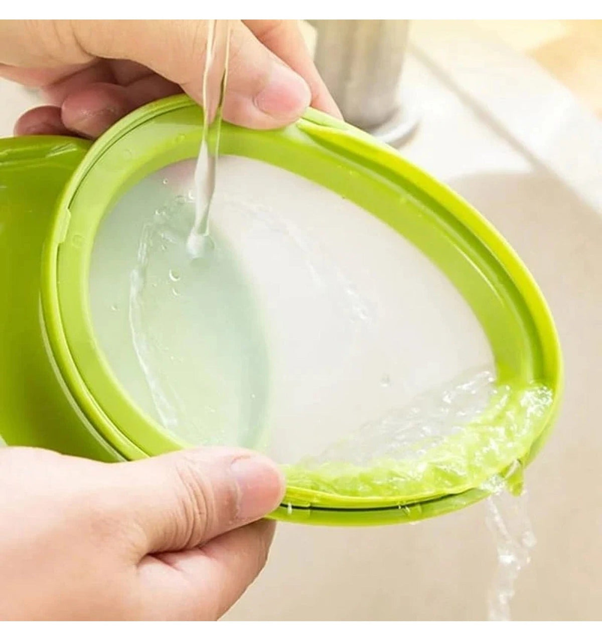Produce Saver Cover: Flexible Dome For Cut Fruit
