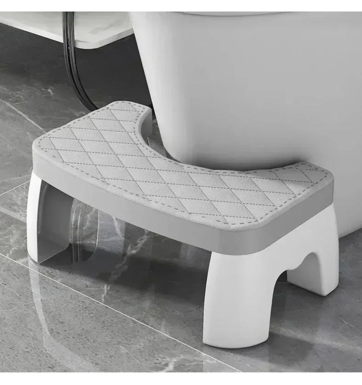Toilet Step Stool: Non-Slip, Compact